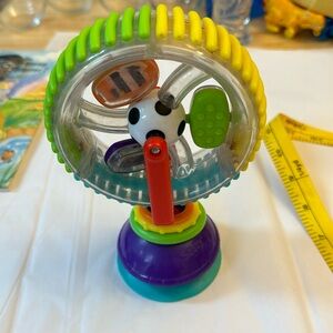 ⛱️2/$5⛱️Sassy, high chair rattle sticks to test, clean, normal use wear